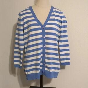 Pendleton striped button down cardigan size S‎